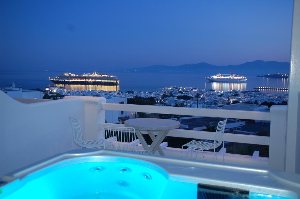 Regal View Hotel Mykonos Town Bagian luar foto