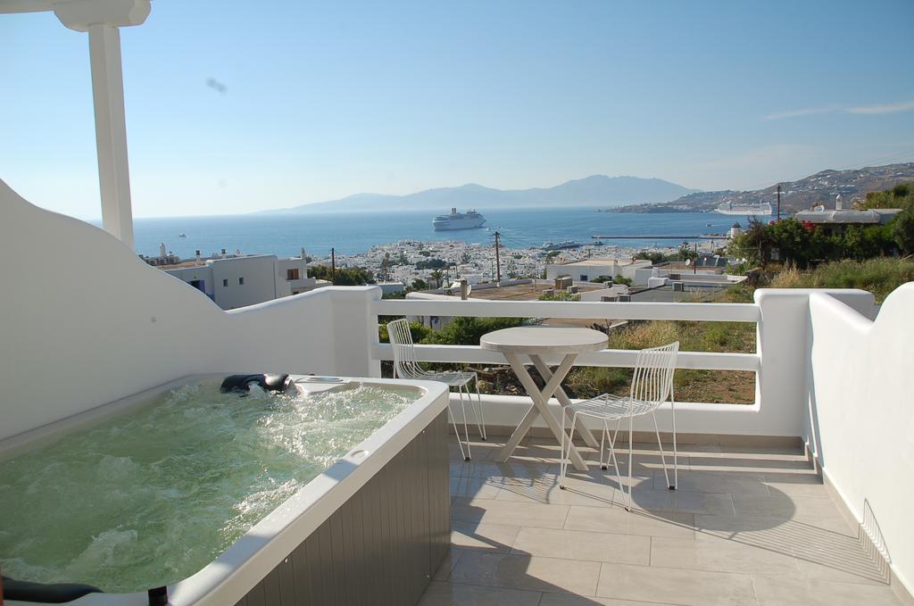 Regal View Hotel Mykonos Town Bagian luar foto
