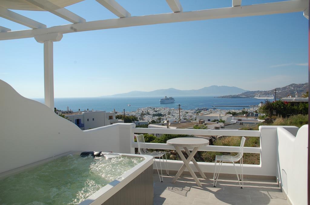 Regal View Hotel Mykonos Town Bagian luar foto