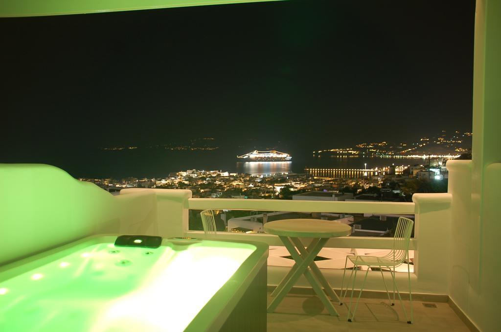 Regal View Hotel Mykonos Town Bagian luar foto