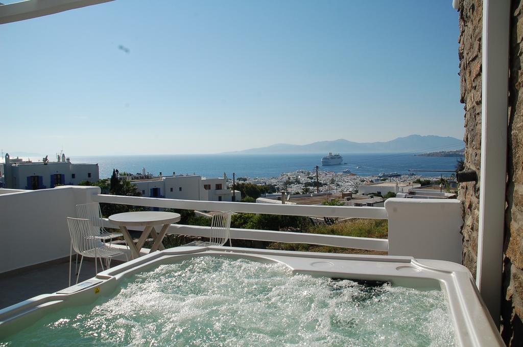 Regal View Hotel Mykonos Town Bagian luar foto