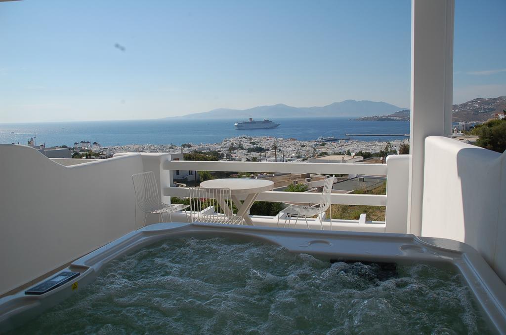 Regal View Hotel Mykonos Town Bagian luar foto