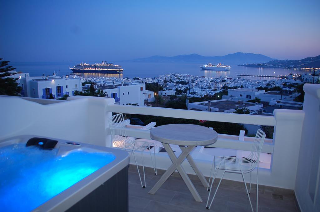 Regal View Hotel Mykonos Town Bagian luar foto
