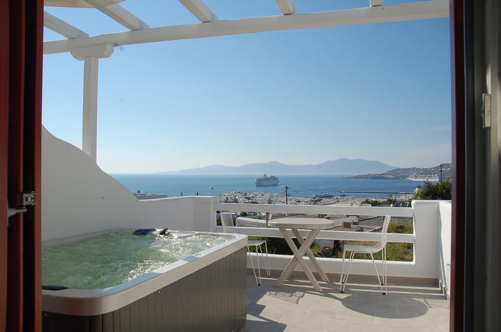 Regal View Hotel Mykonos Town Bagian luar foto