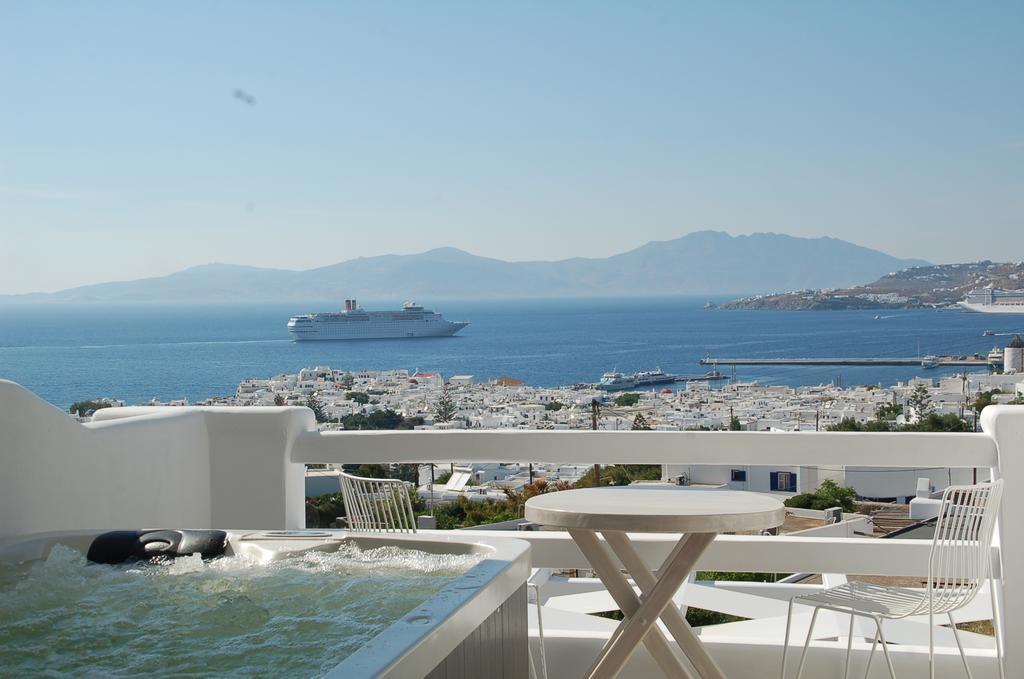 Regal View Hotel Mykonos Town Bagian luar foto