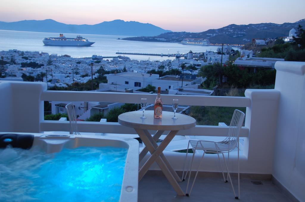 Regal View Hotel Mykonos Town Bagian luar foto