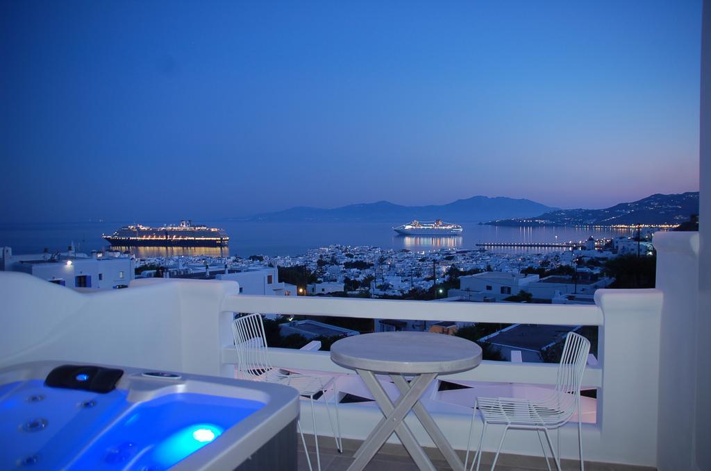 Regal View Hotel Mykonos Town Bagian luar foto